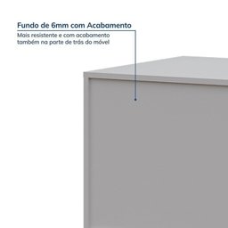 Guarda-roupa Modulado 10 Peças 11 Portas com 2 Mesas de Cabeceira Jade CabeCasa MadeiraMadeira - 10