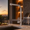 Ver imagem 2 de Torneira para Cozinha Siena Aço Inox 304 Goldenx