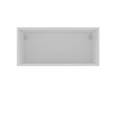Ver imagem 2 de Armário Aéreo Porta Basculante 70cm Cozinha Aurora Modulada Cor:branco
