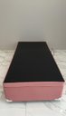Ver imagem 6 de Cama Box Baú Solteiro Blindado (88x188x42):suede Rosa/solteiro