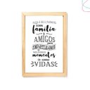 Ver imagem 4 de Quadro decorativo área gourmet aqui reunimos nossa família:Preta