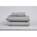 Ver imagem 1 de Lençol Cama Box Casal 200 Fios 3 Peças Conjunto 100% Algodão:cinza