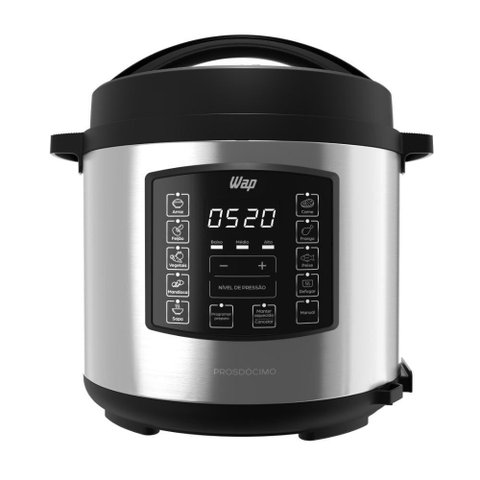 Panela de Pressão Elétrica 6 Litros 70 Kpa 220v 1000w Wap Prosdócimo Wppe1