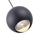 Ver imagem 2 de Lustre Pendente Nordecor Muna 2700 Preto Led Bivolt Preto 2700
