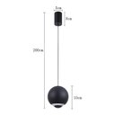 Ver imagem 5 de Lustre Pendente Nordecor Muna 2700 Preto Led Bivolt Preto 2700
