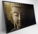Ver imagem 3 de Quadro Buda Face - 60x40 Cm - Tecido Canvas