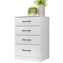 Ver imagem 4 de Cômoda Gaveteiro Ambiente Ms913 Branco Brilho - Moval
