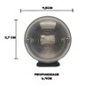 Lanterna Maria-foquinho-bojuda Individual Led Lt20601-lt20604pt Cristal - 4