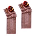 Ver imagem 1 de Trilho para Mesa Interlar Renda 100% Poliéster Color 40cm X 150cm ( 02 Unidades )rose