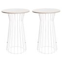 Ver imagem 1 de Conjunto com 02 Mesas Conica Estilo Industria