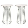Conjunto com 02 Mesas Conica - 1