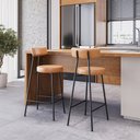 Ver imagem 6 de Conjunto 02 Banquetas Altas Bock Courissimo Whisky - Ssx Multicoisas