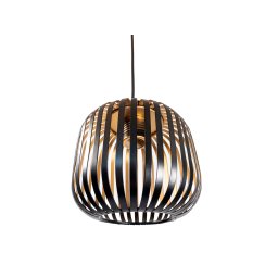 Luminária Pendente Roma Gold Design Moderno Sofisticado - 2