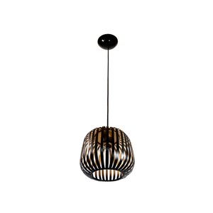 Luminária Pendente Roma Gold Design Moderno Sofisticado