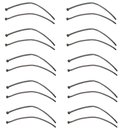 Ver imagem 1 de Engate Rabicho Monocomando Kit 10 Und Mangueira Torneira Flexivel Multiuso Quente Frio