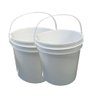 Baldes para Alimentos 10 Litros 02 Pçs - 1