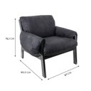 Ver imagem 4 de Conjunto com 02 Poltronas Soft Verde Preto