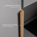 Ver imagem 7 de Guarda-Roupa Planejado 10 Peças 12 Portas com 2 Mesas de Cabeceira Jade CabeCasa MadeiraOriginals Cinza/Urbano
