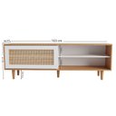 Ver imagem 3 de Rack para TV até 60 Polegadas Heloísa 100% MDF Porta em Rattan