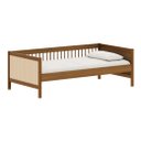 Ver imagem 1 de Cama Paglia Nogueira com Palhinha Natural Quater