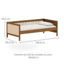 Ver imagem 6 de Cama Paglia Nogueira com Palhinha Natural Quater