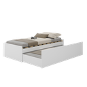 Ver imagem 7 de Cama de Casal Retrátil com Gaveta Funcional Branco