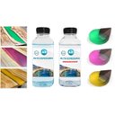 Ver imagem 3 de Resina Alta Espessura 1kg + 3 Cores Semitranslúcidas Resinas Ag Resina Epoxi