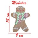 Ver imagem 5 de Kit 3 Enfeites Pendente para Árvore de Natal Biscoito Ginger