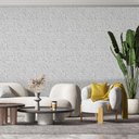 Ver imagem 4 de Adesivo Autocolante Tijolo Branco 50cmx50cm Modelo 3