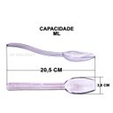 Ver imagem 4 de Conj 8 Cubas Gastronômicas em Policarbonato Gn 1/6x65 Mm 900 Ml + Tampa Flip Dobradiça e Abertura Sb