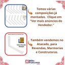 Ver imagem 6 de Mão Francesa Invertida 30cm 12 Peças 3mm Prateleira Branca