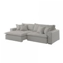 Ver imagem 2 de Sofá Zen Veludo 02 Módulos 90 Cm B25 Meu Sofá Online