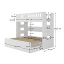 Ver imagem 3 de Beliche Multiuso 3 em 1 8312 Moderno