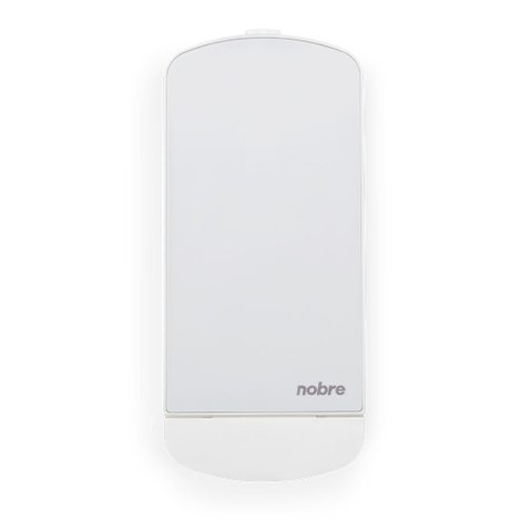 Dispenser p/sabonete liq./alcool gel 800ml (c/ reserv.val. Xpro) emb. ind. inox branco - Select - No