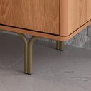 Ver imagem 7 de Buffet Aparador 4 Portas 160cm Pés de Ferro - Lukaliam Móveis