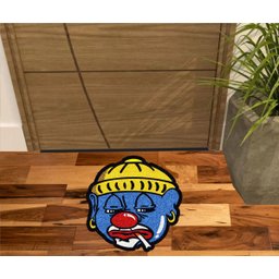 Tapete Palhaço para Decoração de Quarto e Salas Grande 60x60cm - 1