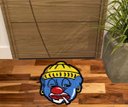 Ver imagem 1 de Tapete Palhaço para Decoração de Quarto e Salas Grande 60x60cm