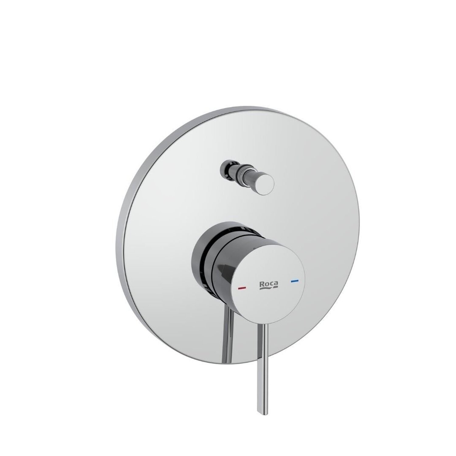 Acabamento para Monocomando de Banheira e Chuveiro para Roca Box Insígnia com Desviador - 1