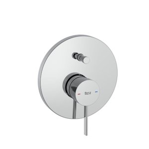 Acabamento para Monocomando de Banheira e Chuveiro para Roca Box Insígnia com Desviador