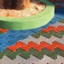 Ver imagem 2 de Piso de Borracha Ossinho 20mm - Proteção Playgrounds