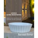 Ver imagem 7 de Cuba Concreto Artesanal de Sobrepor 3d - Mod Plissê- Branca