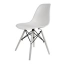 Ver imagem 2 de Conjunto 4 Cadeiras Eames Brancas Polipropileno para Sala de Jantar Cozinha e Espaço Gourmet