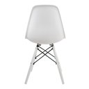 Ver imagem 5 de Conjunto 4 Cadeiras Eames Brancas Polipropileno para Sala de Jantar Cozinha e Espaço Gourmet