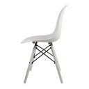 Ver imagem 4 de Conjunto 4 Cadeiras Eames Brancas Polipropileno para Sala de Jantar Cozinha e Espaço Gourmet