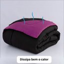 Ver imagem 3 de Jogo de Cama Casal/queen para Calor de Verão com Edredom Lençol Fronha Função Cobre Leito e Cobertor