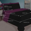 Ver imagem 4 de Jogo de Cama Casal/queen para Calor de Verão com Edredom Lençol Fronha Função Cobre Leito e Cobertor