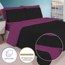 Ver imagem 2 de Jogo de Cama Casal/queen para Calor de Verão com Edredom Lençol Fronha Função Cobre Leito e Cobertor