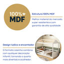Ver imagem 4 de Cama Casinha Infantil Montessoriana 8320 Branco