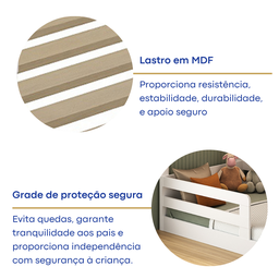 Cama Casinha Infantil Montessoriana 8320 - 5