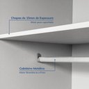 Ver imagem 7 de Guarda-Roupa Planejado 2 Peças 2 Portas Jade CabeCasa MadeiraOriginals Branco/Fosco